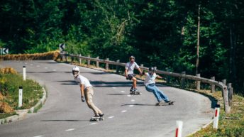 Red Bull No Paws Down World Championship at KebbeK KnK Longboard Camp 2017