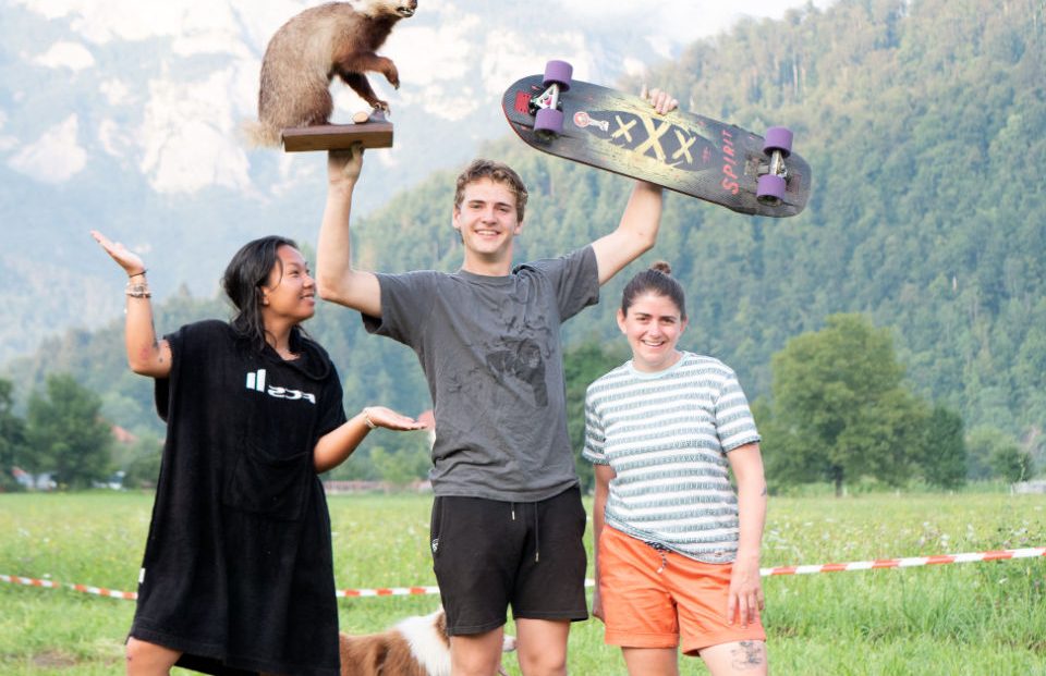 Celebrating with the besties. Photo by Menelik Rimondi