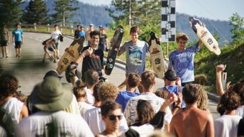 Red Bull No Paws Down 2016 podium. Photo by Brandon Desjarlais